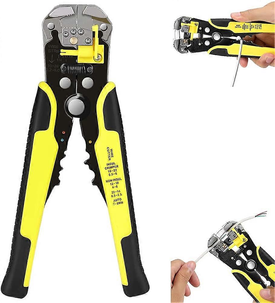 Wire Stripper, XYDZ Automatic Wire Stripper For AWG 10-24 (0.2 ~ 6.0mm) Cables