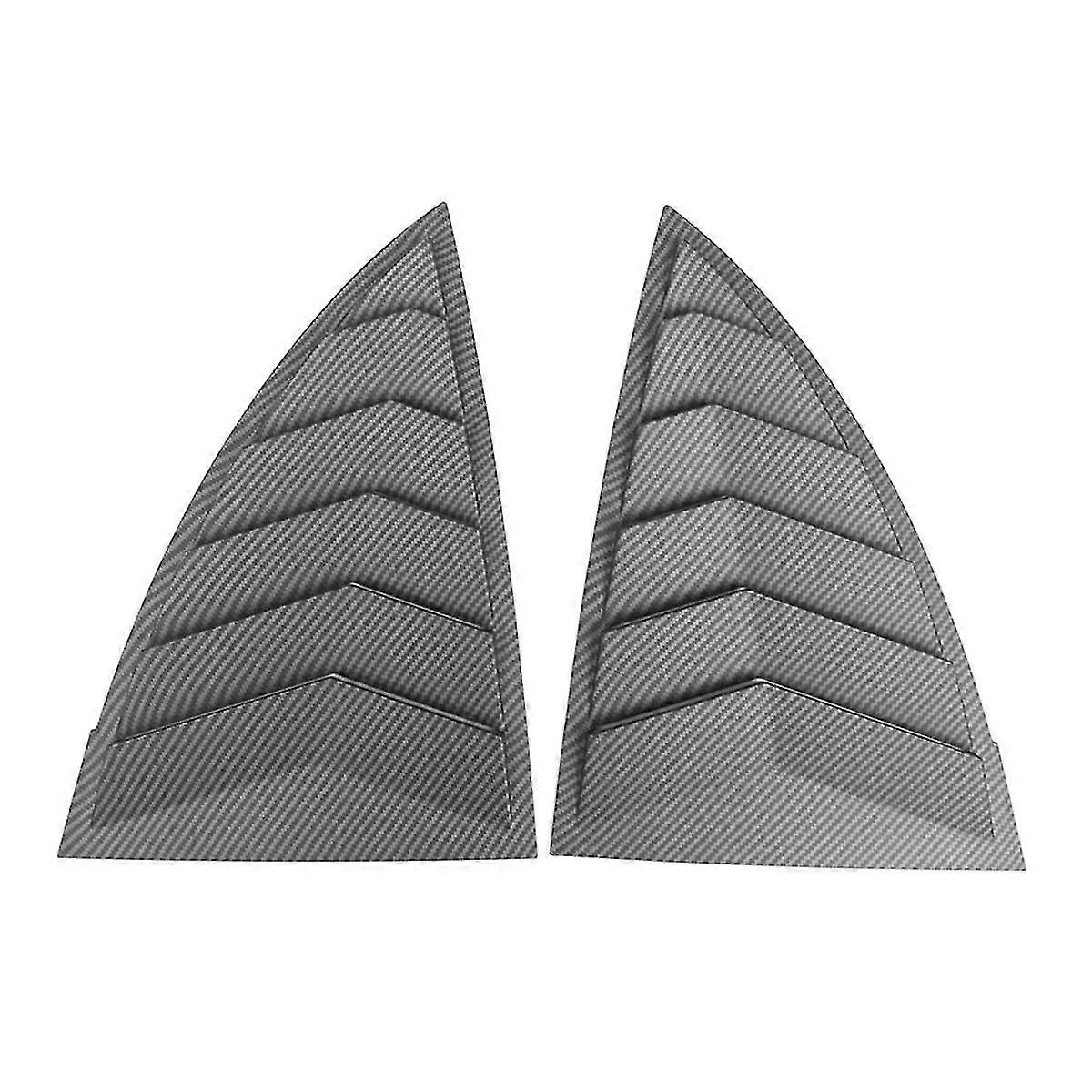 Rear Triangle Blinds Rear Side Glass Blinds Shutters Automotive For Model Y 2021-2022