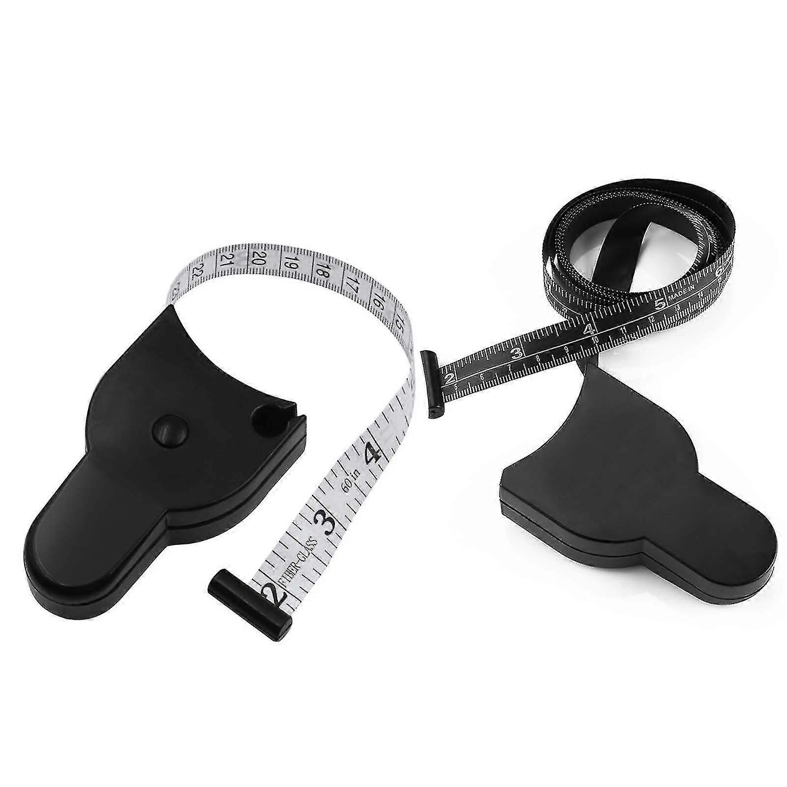 2pc Automatic Telescopic Mmeasuring Tape For Measuring Body Circumference