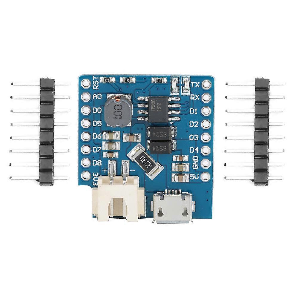 For D1 Mini Battery Shield Single Lithium Battery Boost Charging Board Module