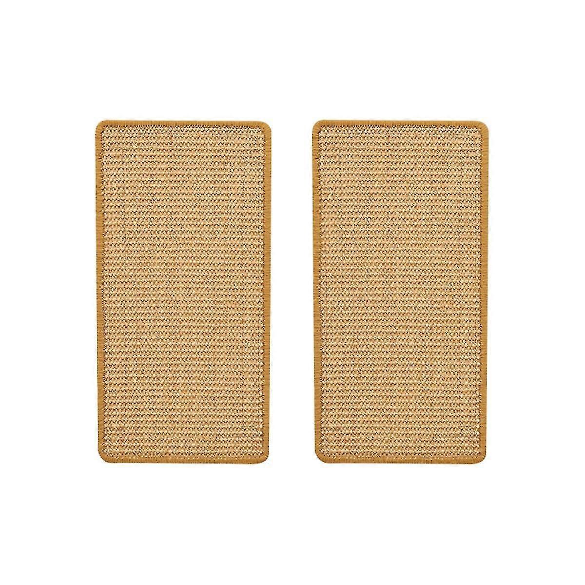 2-osainen raaputusmatto Sisal-raaputusmatto kissoille teipillä Raaputusmatto 50 x 25 cm
