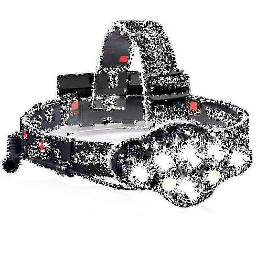 40000lm Waterproof Powerful Headlamp - Usb Rechargeable Headlamp