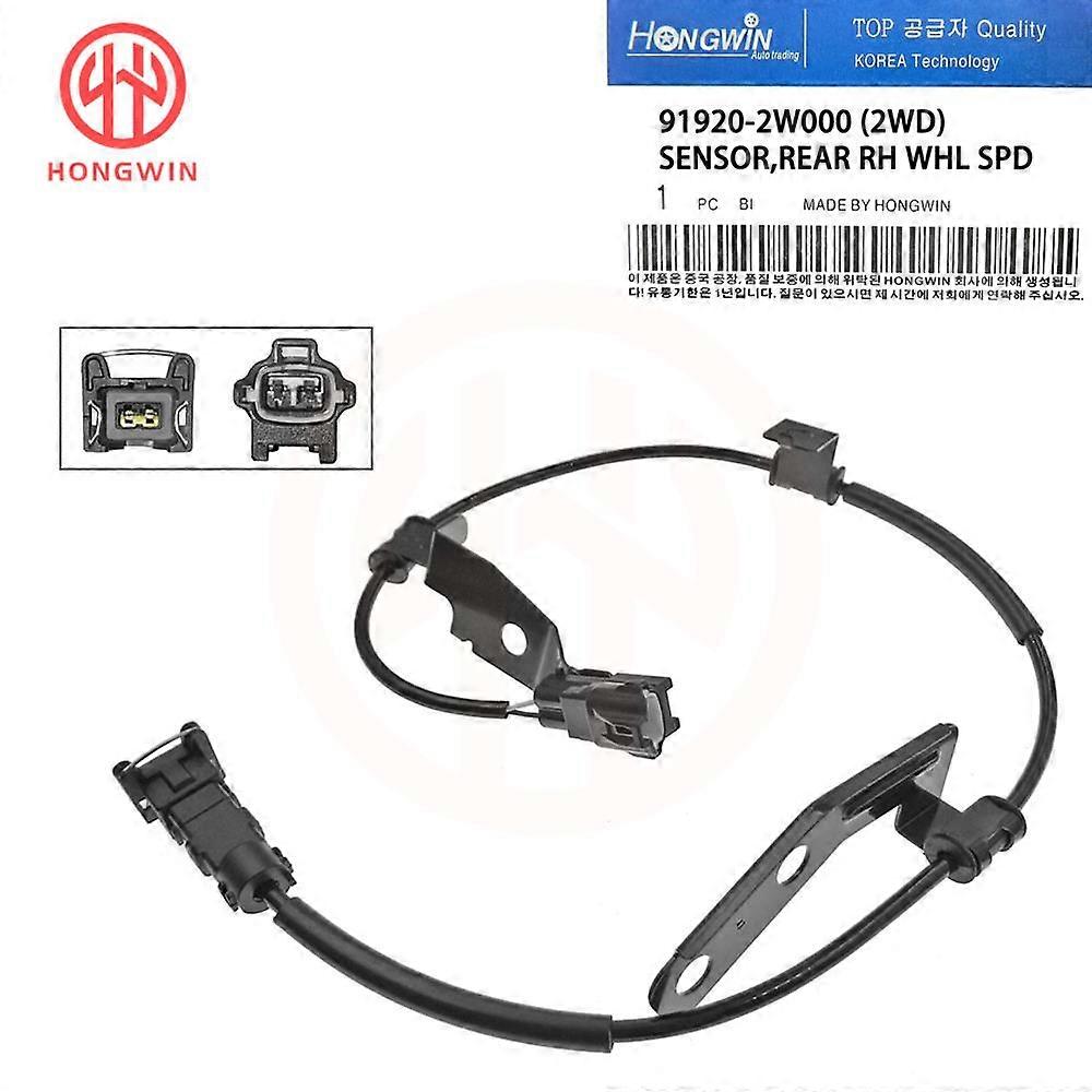 For Hyundai Santa Fe Kia Sorento 2014-2015 FWD Front Rear ABS Wheel Speed Sensor 95670-2W000,95671-2W000,91920-2W100,91920-2W000