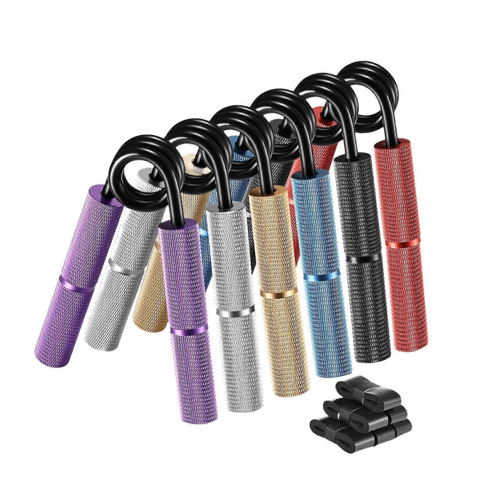 6Pcs Grip Strength Trainer Hand Exerciser for Daily Exercise Muscle Training