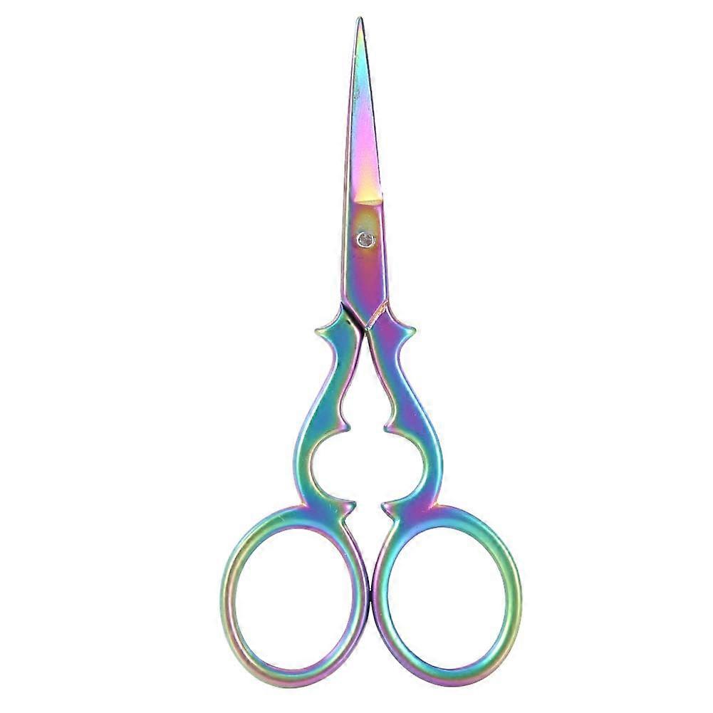 Gourd Shape Scissors Stainless Steel Retro Shears Lightweight Small Cutting Tool Colorful