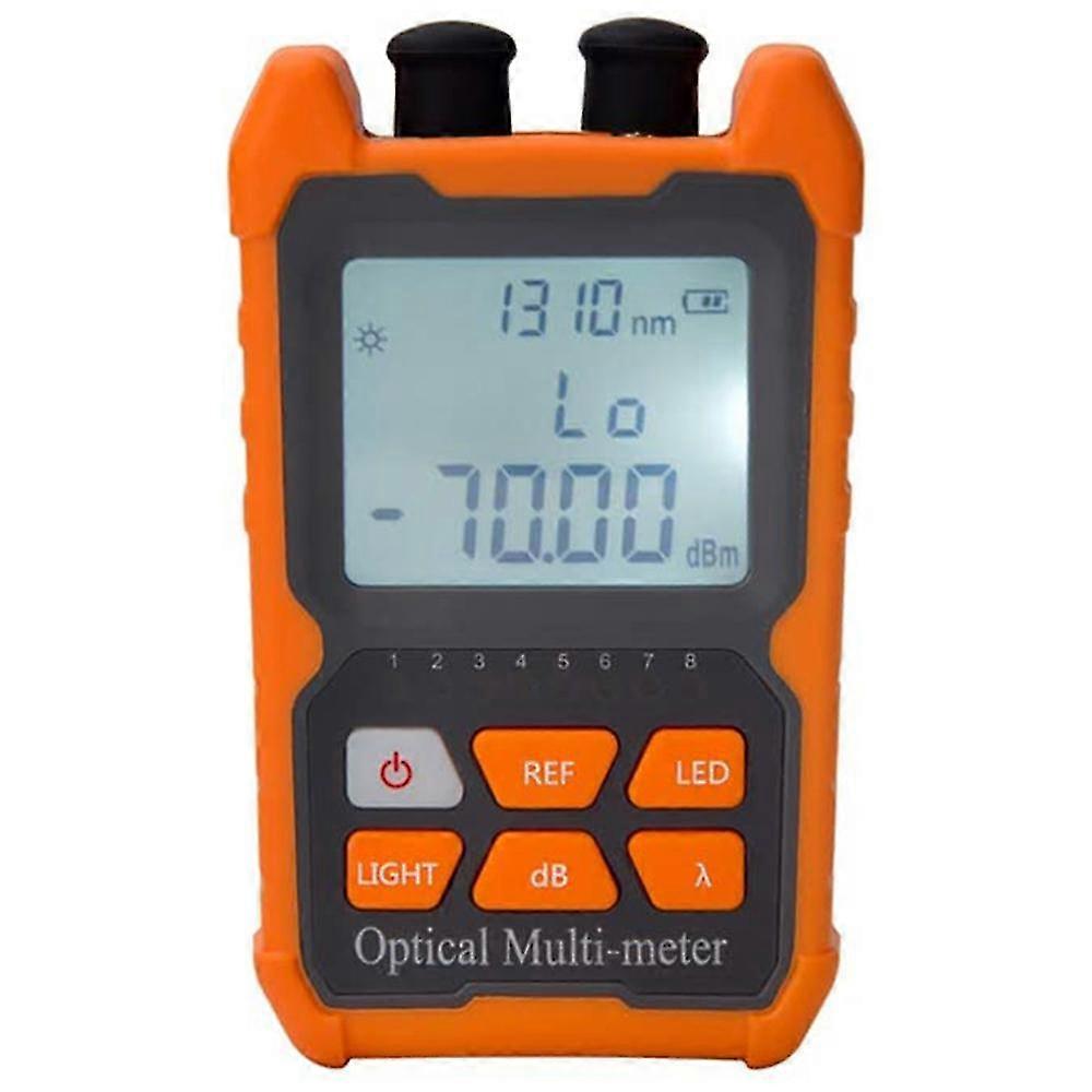 Fiber Optic Cable Tester Portable Optical Power Meter /sc/st Universal Interface Fiber Tester Built