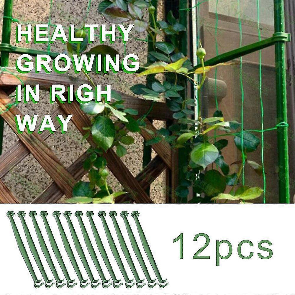 12pcs Plant Support Connector, Vine Support Climbing Frame Pillar,gardening