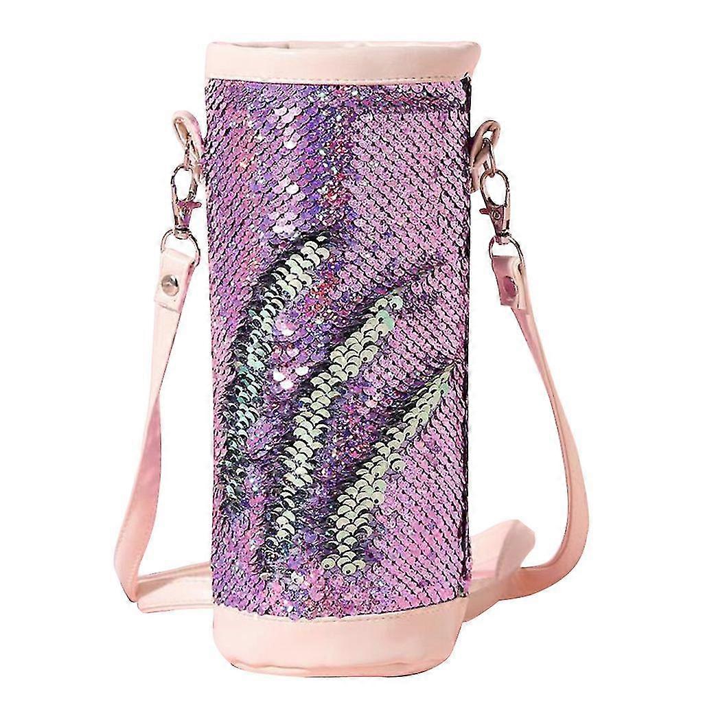 Outdoor Student Messenger Sequin Insulation Cup Set Sequin Insulation Ice Pack