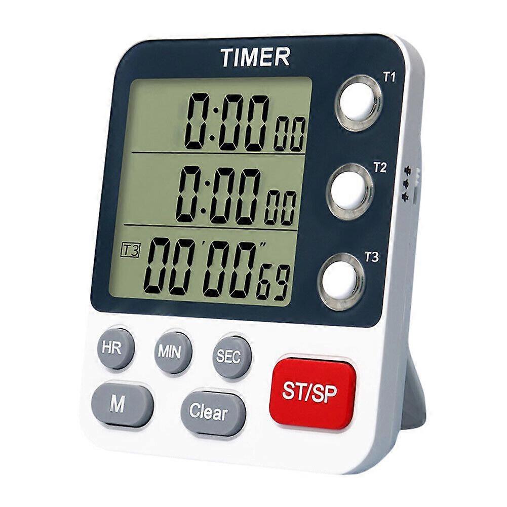 Count Up Countdown Cooking Alarm Clock Digital Display Kitchen Timer Stopwatch