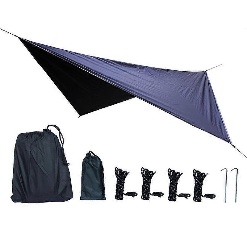 Out Door Sun Shade Equilateral-triangl Sunscreen Awning Out Door Oxford Cloth Black