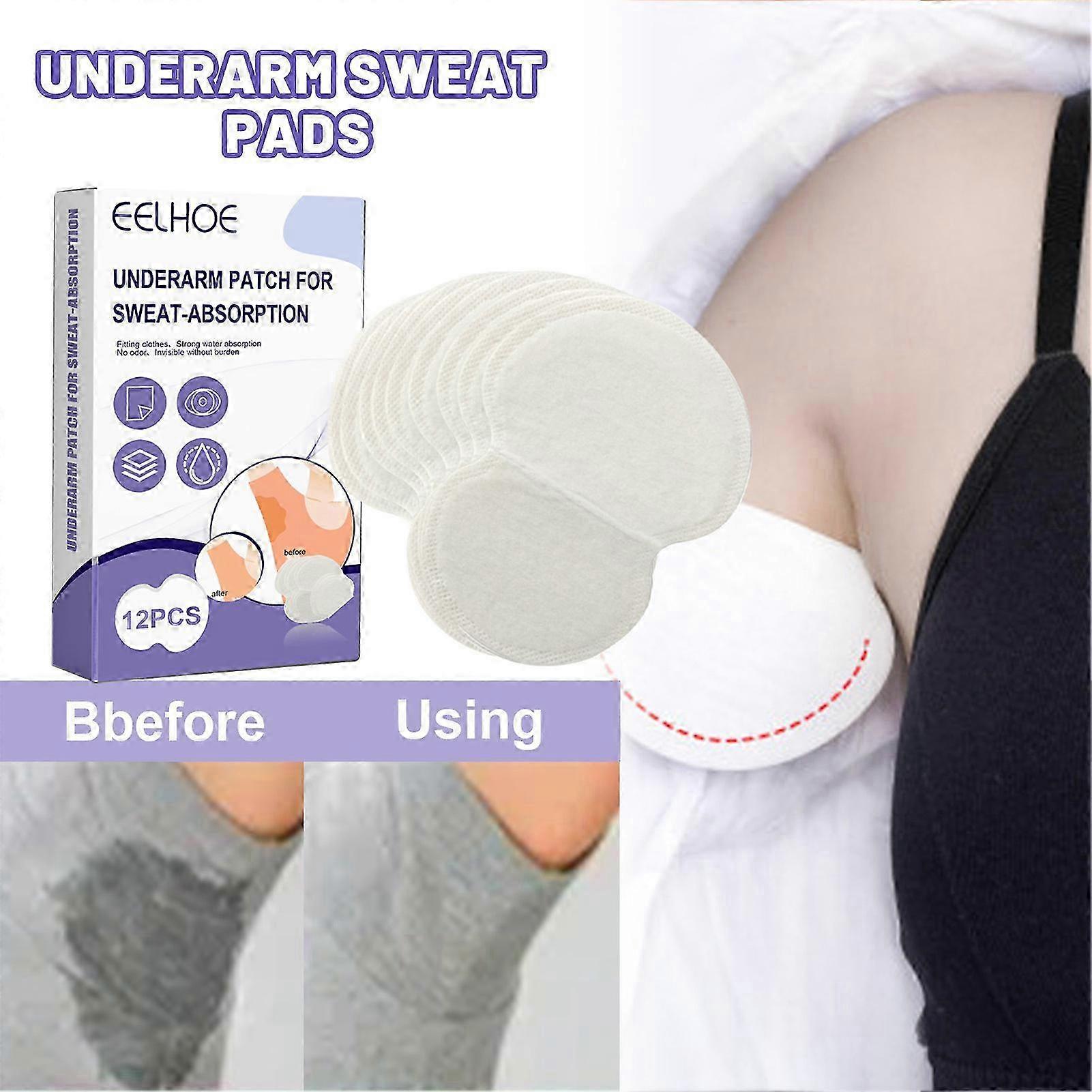 36x Sweat Pad Antiperspirant Underarm Armpit Guard Sheet Shield Fresh Single Use