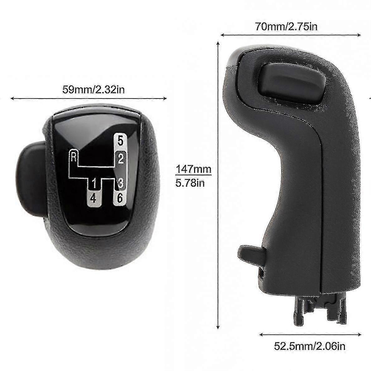 6 Speed +r Car Gear Shift Knob Lever Manual Gear Fit For Scania Truck