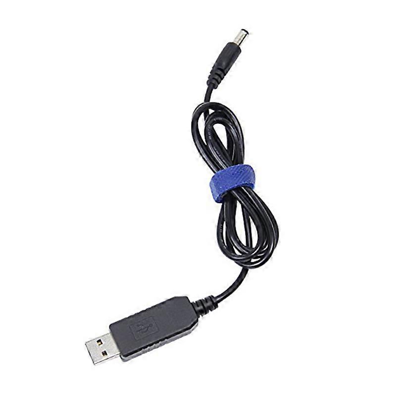 USB to DC Convert Cable 5V to 9V Voltage Step-Up Cable 5.5x2.1mm DC Male 1M New