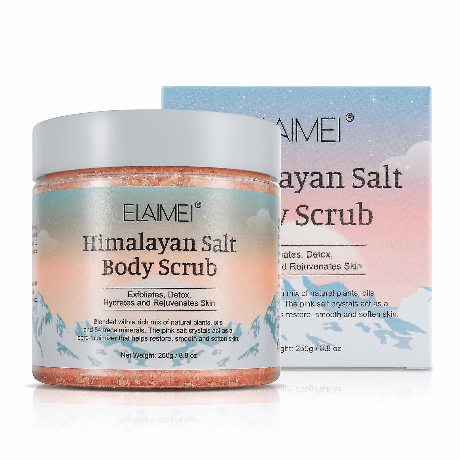 Himalaya Salt Body Scrub - Αφαίρεση Ακμής Σκούρες Κηλίδες - Απολέπιση Αλατιού Απολεπιστικό Σώματος - Λείο Δέρμα Βαθύς Καθαρισμός Ενυδατική Υπερμελάγχρωση - Γυναίκες Bo