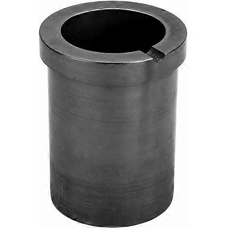 Erittäin puhdas sulava grafiittiupokas korkean lämpötilan kullan ja hopean sulatustyökaluihin, 1 kg yksipuolinen grafiittiupokas