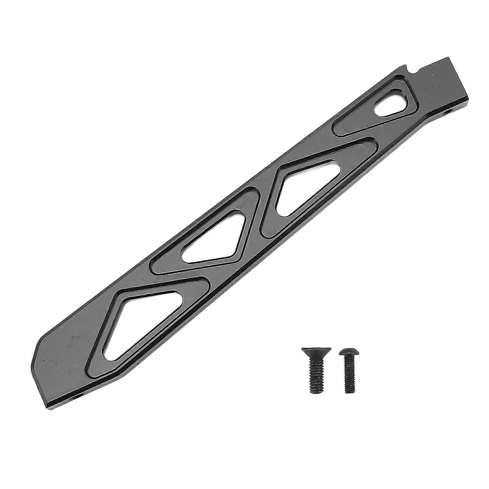 RC Chassis Brace Support Bracket for 17 and 18 RC Cars in Black Aluminum Alloy