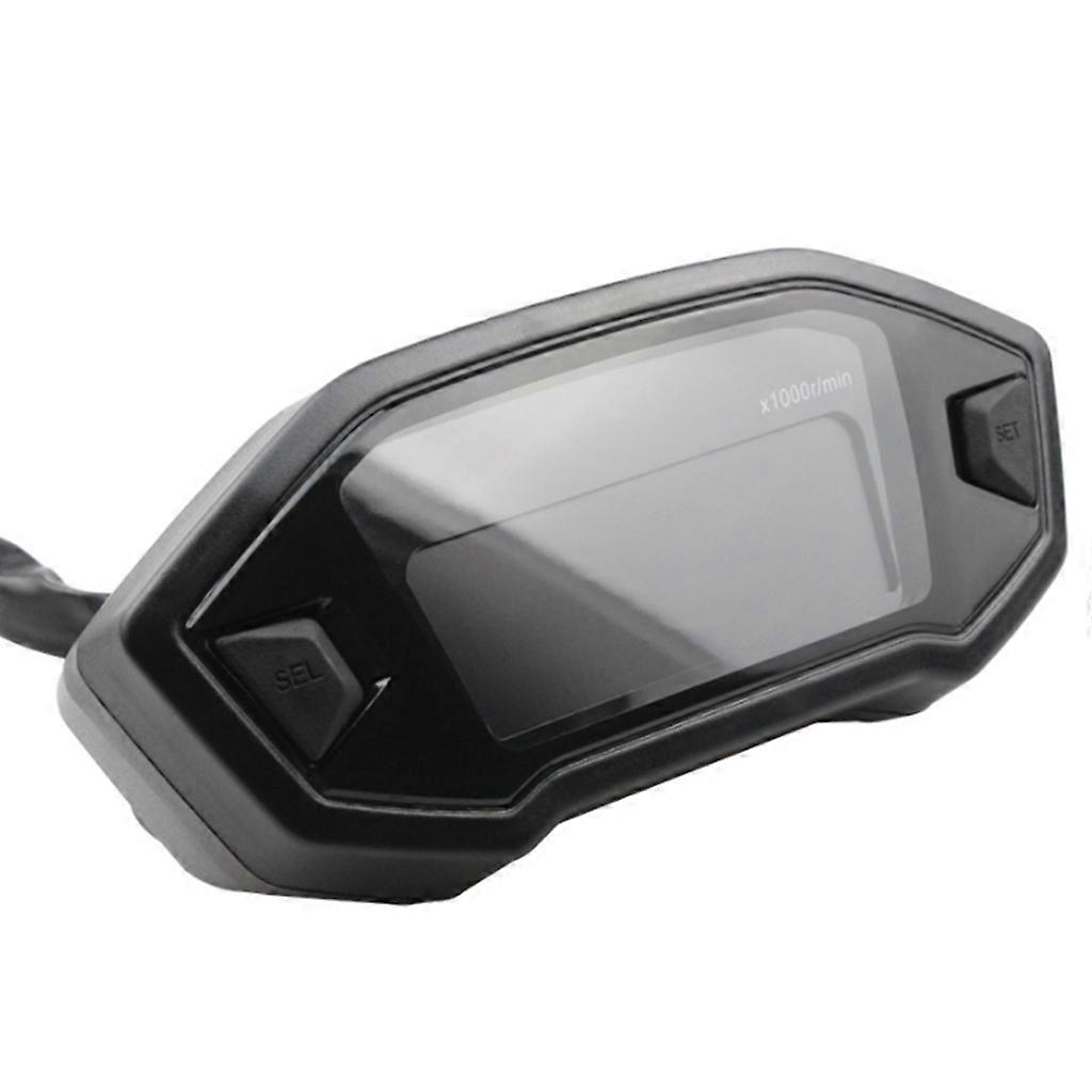 Portable DC8-12V LED Display Panel Digital Speedometer Used for Motorcycle