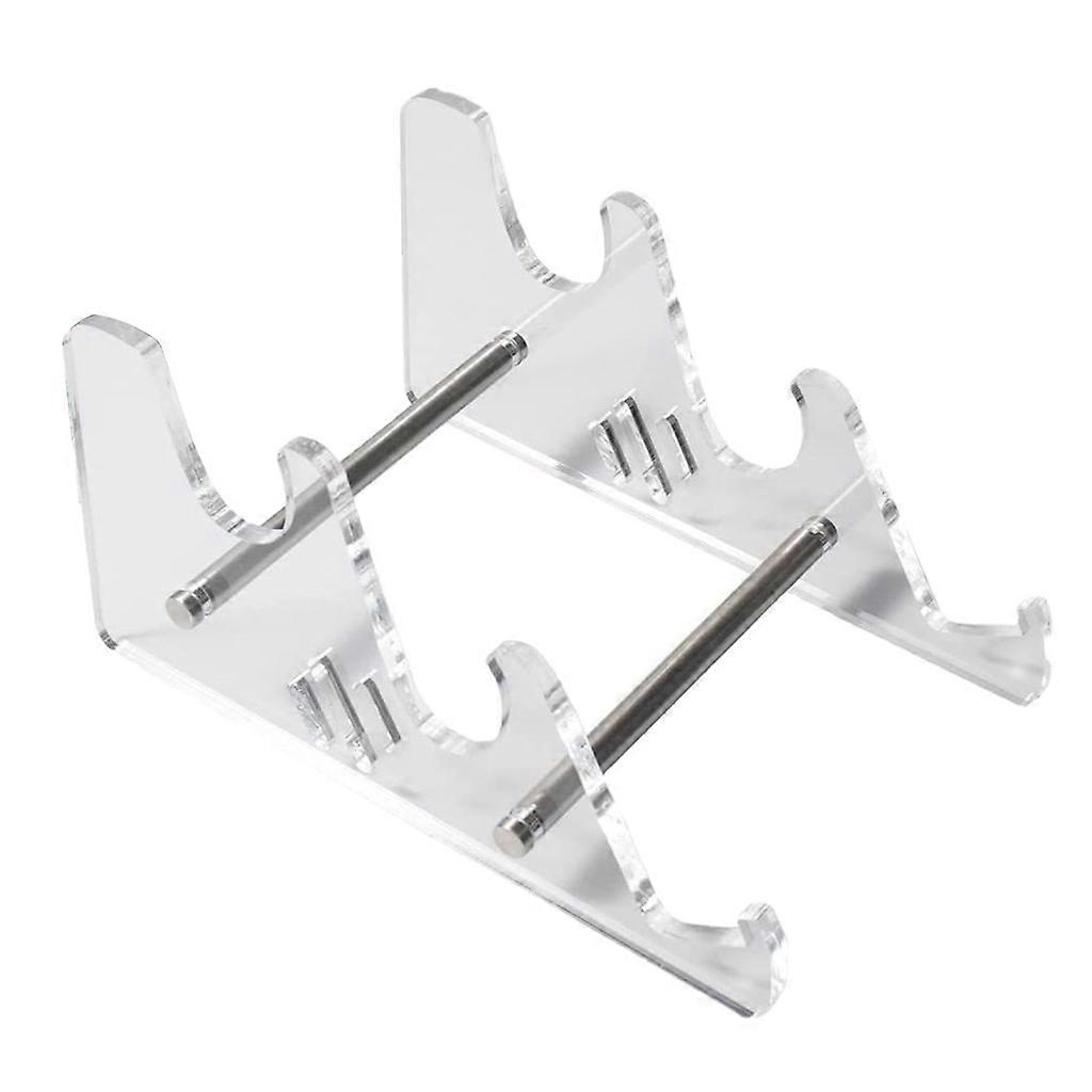 1Pc 3-Tier Display Keyboard Holder Transparent Acrylic Stand for Game Keypad