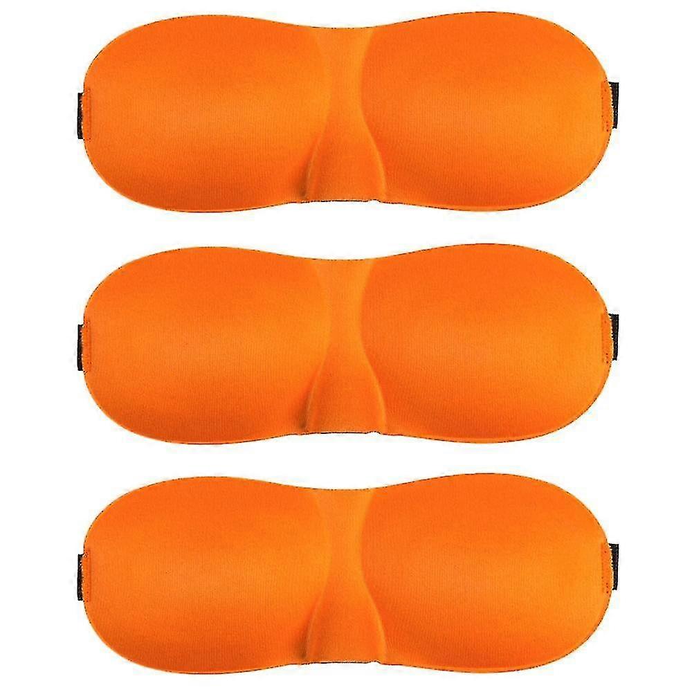Sleep Mask Pack Of 3, Light Blocking 3d S For Sleeping, Blindfold For Side Sleeper