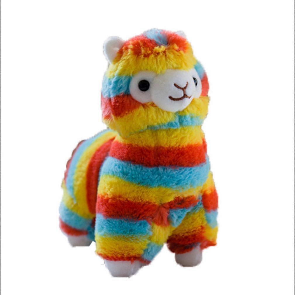 Rainbow Alpaca Plush Toy Kids Gift 20cm