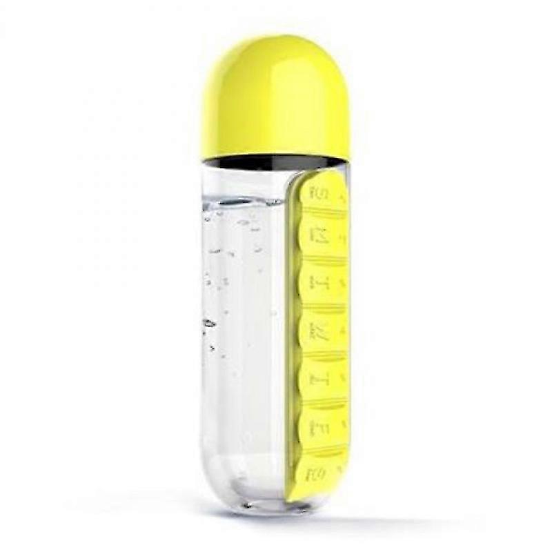 Outdoor Water Cup Butelka na lekarstwa Dwa w jednym Kubek na wodę