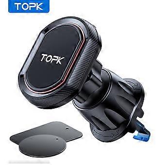 Suporte de telefone magnético TOPK para carro para carros Air Vent Upgrade Gancho Clipe Suporte para telefone de carro com ímã mais forte para telefones