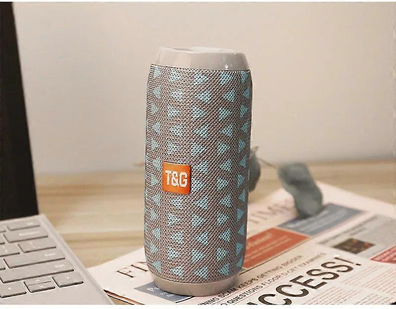Waterproof Portable Bluetooth-compatible Speaker Wireless Column Sound Subwoofer Music Center System Loudspeaker AUX FM Radio