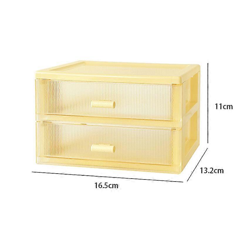 Plastic Drawer Cabinet Drawer Cosmetics Storage Box Small Drawer Box Desktop Organizer