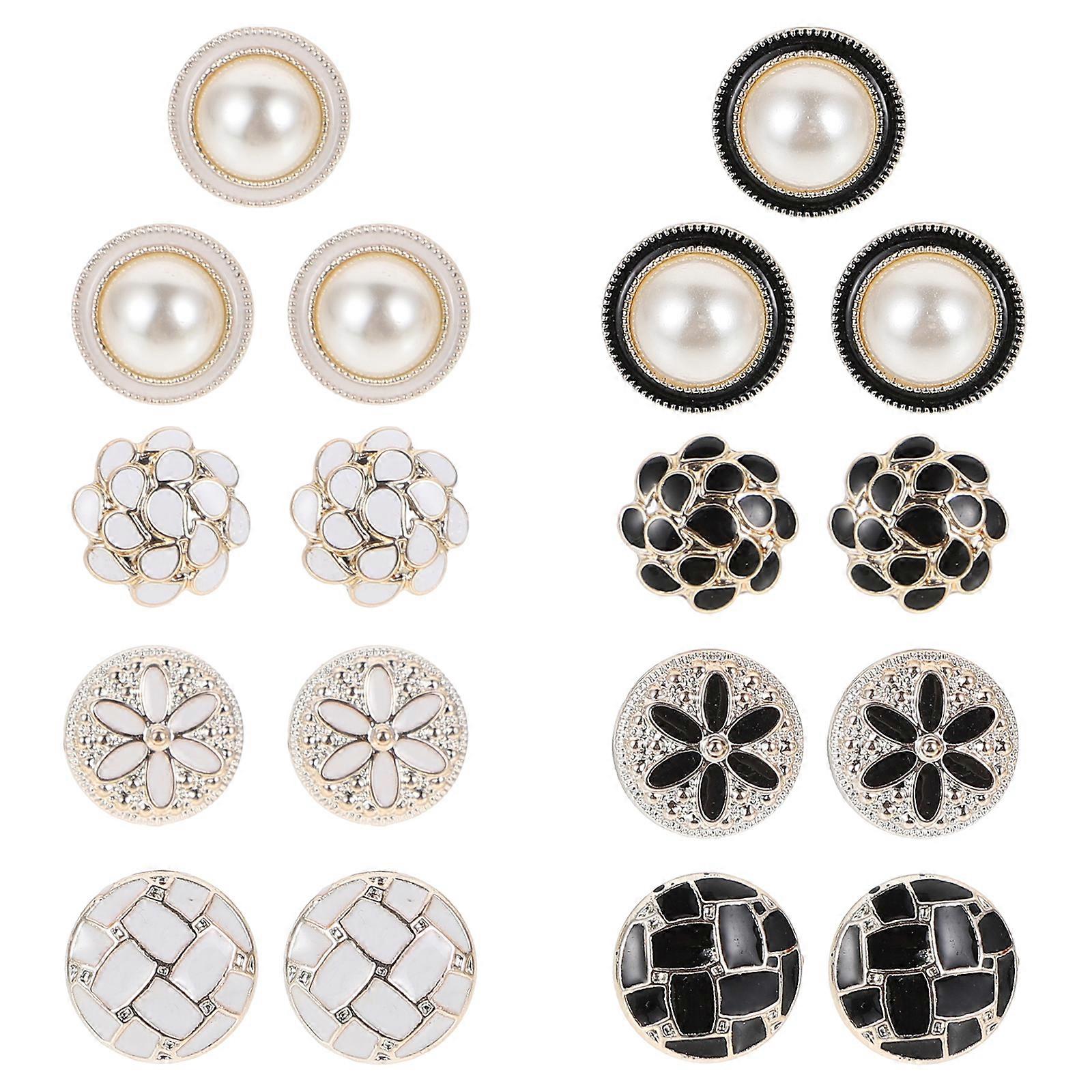 20pcs Clothing Replacement Buttons Stylish Coat Buttons Clothes DIY Buttons