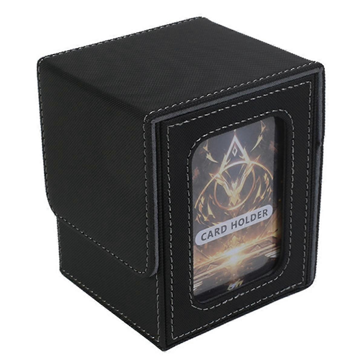 100+ Game Card Box Card Storage Box Portable Packaging Box -Black & Gray
