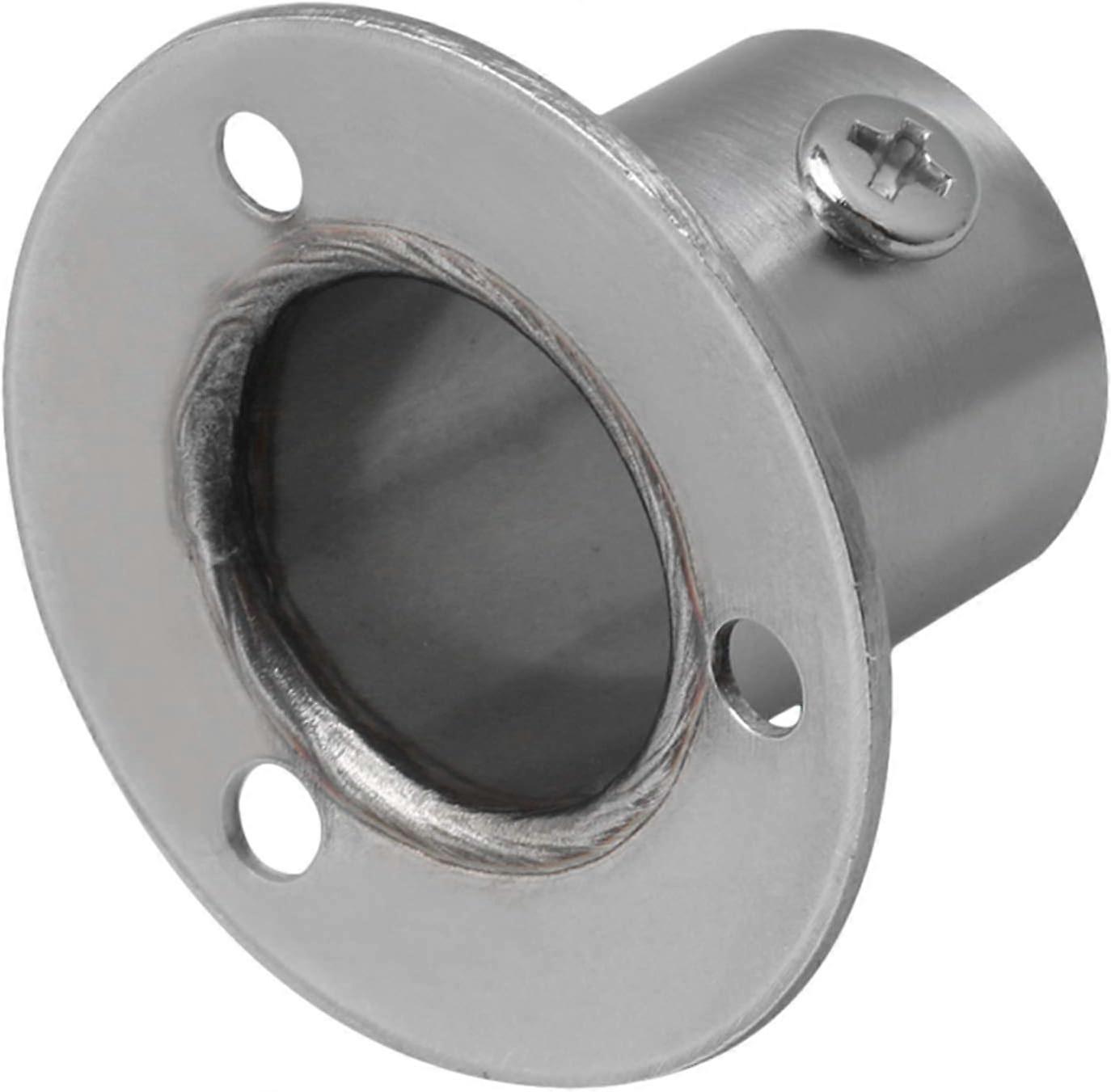 22mm rustfritt stål rør socket flens holder montering brakett maskinvarepakke av 2
