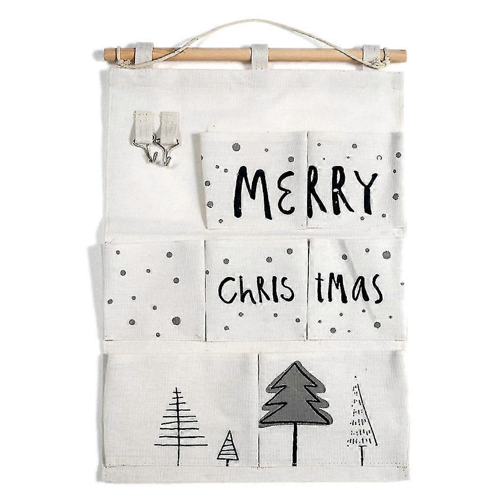 Storage Pockets Wall Hanging Organizer Bathroom Sundry Folding Sorting Bags