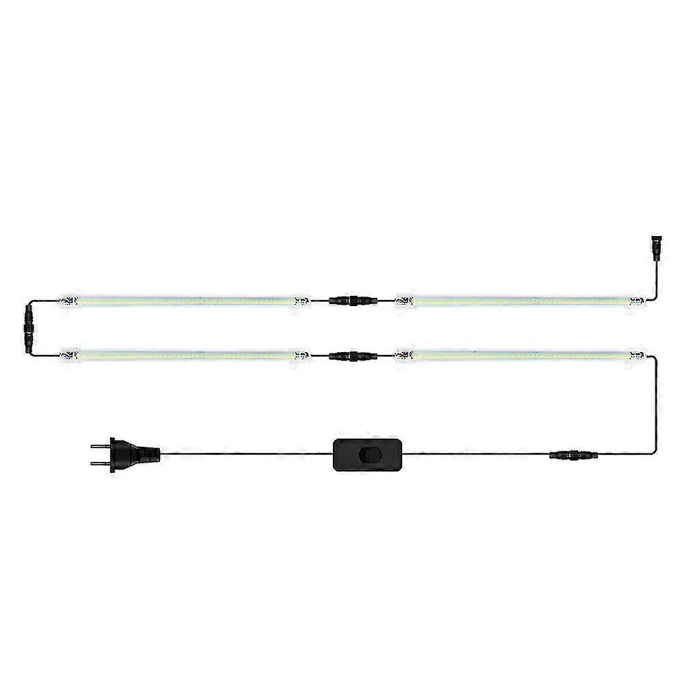 Four-head Growing Sunlight Full Spectrum Lamp Eu Plug