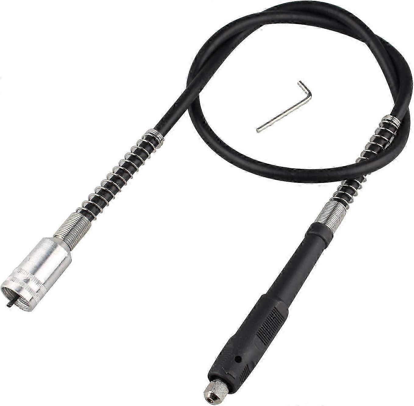 Flexible Drill Shank Extension Keyless Chuck Compatible Tool Attachment Accessory