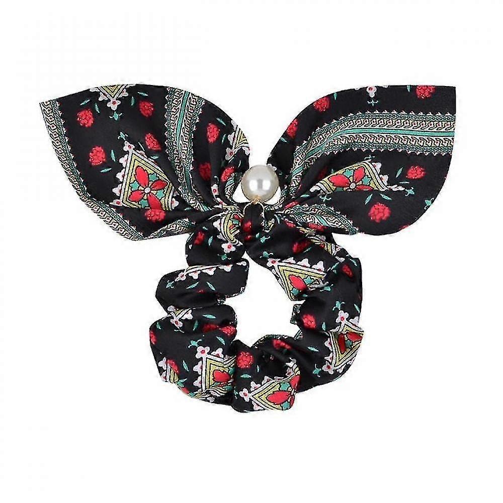 Chiffon Bowknot Elastiskt hårband