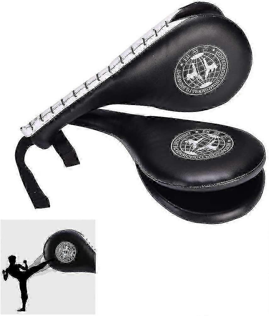 Taekwondo Dobbelt Kick Pad Mål, Tae Kwon Do Karate Kickboxing Træningspude