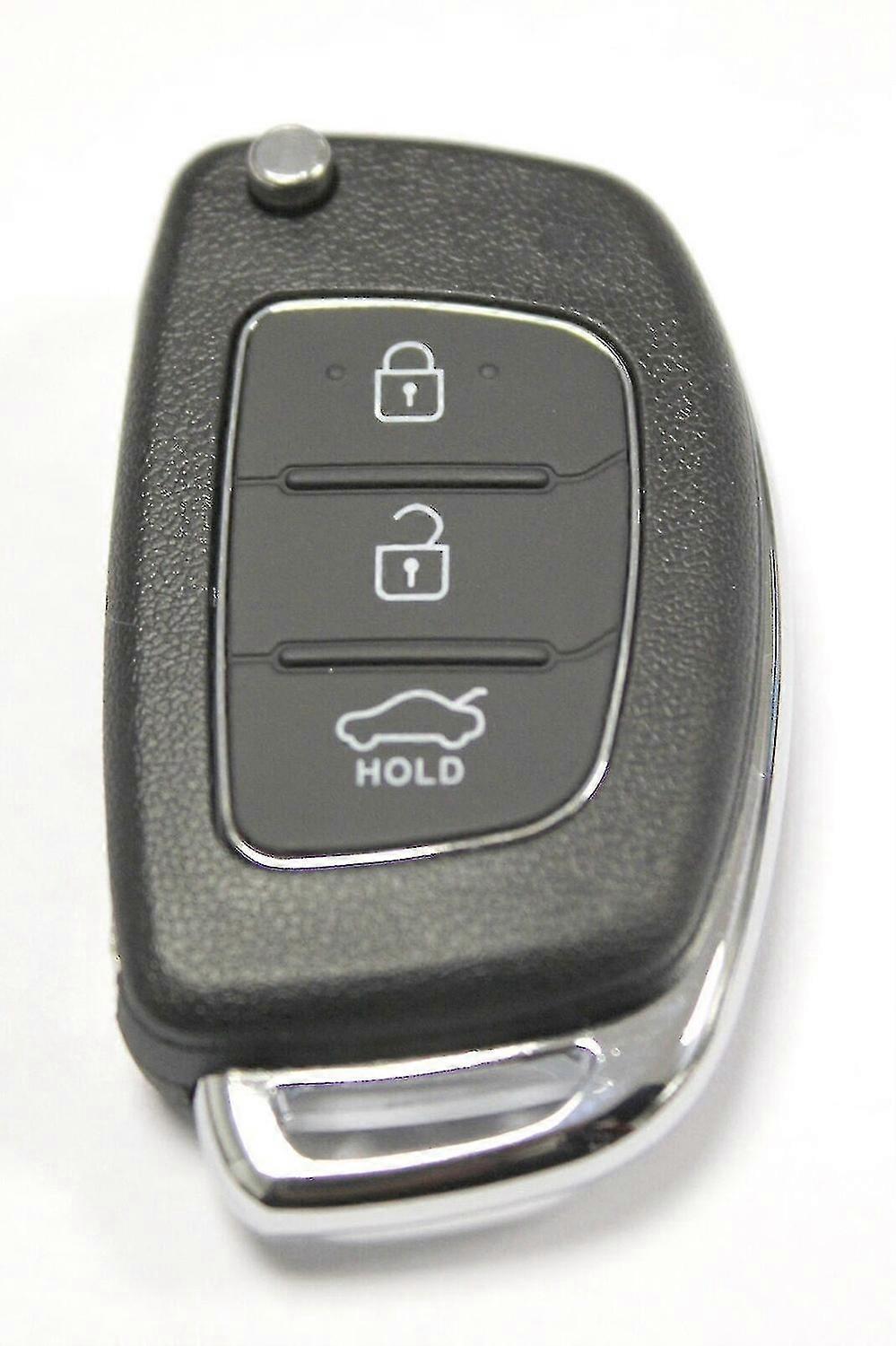 Rfc 3 Button Flip Key Case For Hyundai I10 I20 I40 Ix35 Santa Fe Remote Fob - Jxlgv high quality S20
