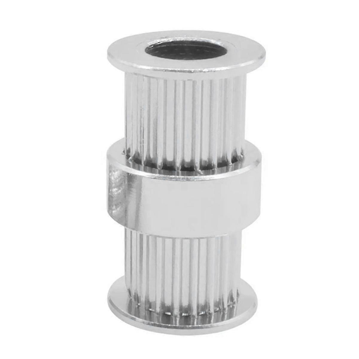 suitable for 2 3D Printer Dual Timing Pulley 20 Teeth suitable for 6mm Belt Width Synchronous Drive Upgrade 5mm Bore
