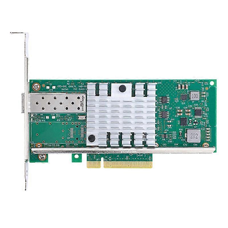 10G SFP+ Network Card for Host Controller PCI-E X8/Compatible with X16 PCIe V2.0 (5.0 GT/S)
