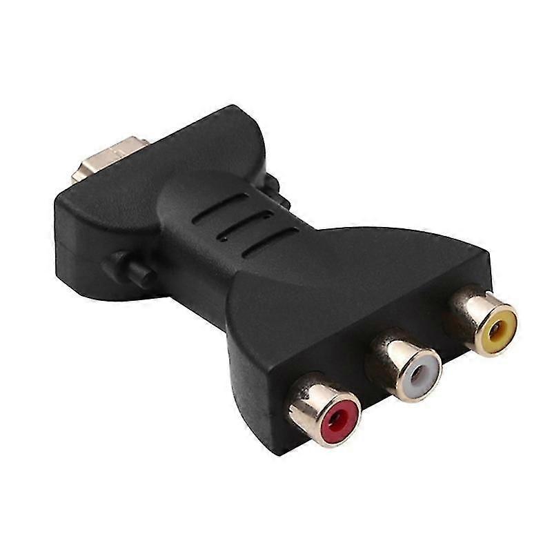 -kompatibel zu 3 RGB RCA Video-Audio-Adapter -Stecker zu 3 Rca Video Audio Adapter Komponente Connecto