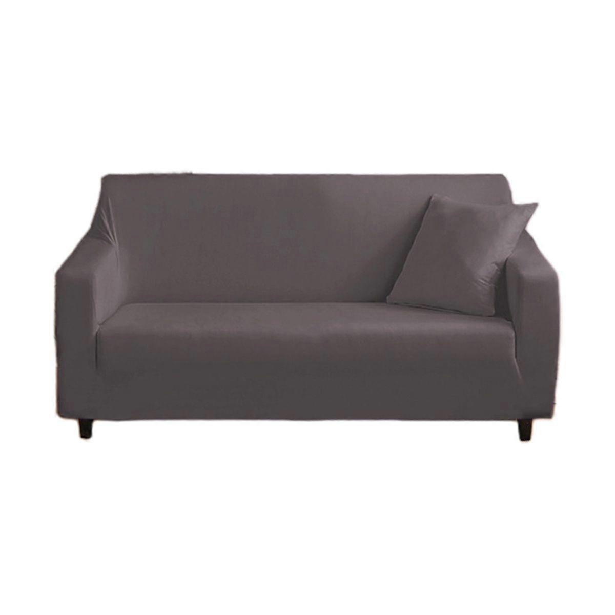 Full stretch sofa covers Couch Slipcover Elastic Protector For 4 seater New Grey
