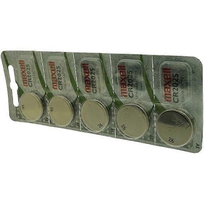 Πακέτο 5 μπαταριών maxell για SAMSUNG VP-DC171 ΜΠΑΤΑΡΊΑ ΚΥΤΤΆΡΩΝ ΚΟΥΜΠΙΏΝ