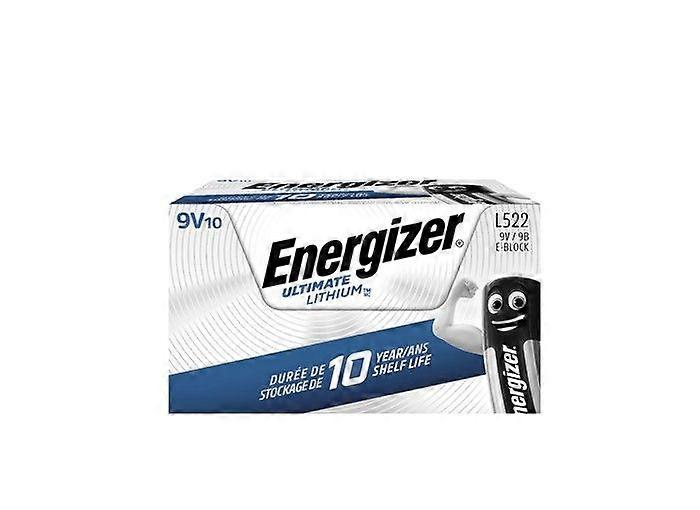 Energizer Ultimate 6LR61 Battery 6LR61 (9V) lithium 9 V 10 pc(s)