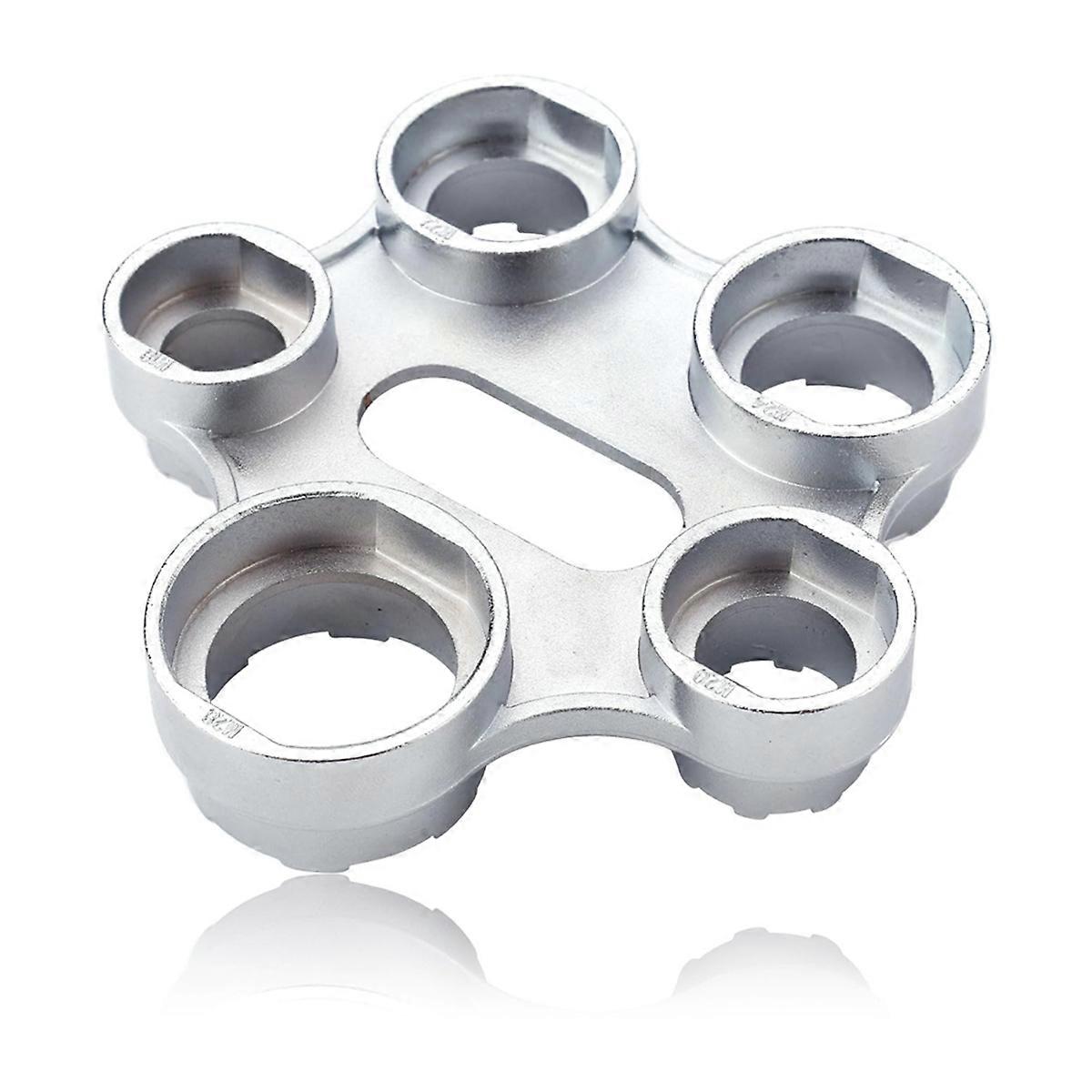 10 in 1 Faucet Aerator Removal Tool, Adapted to Plug in External Thread Aerator Wrench Metal Aerato