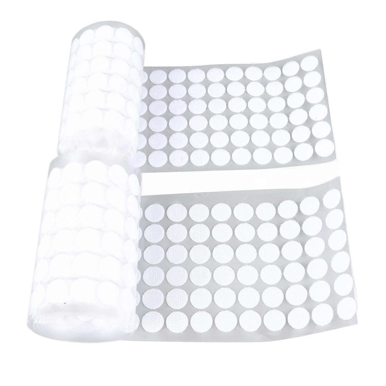 Circular Hook and Loop Long Lasting Strong Self Adhesive Dots Tapes Small Circle Dots Stickers Tapes