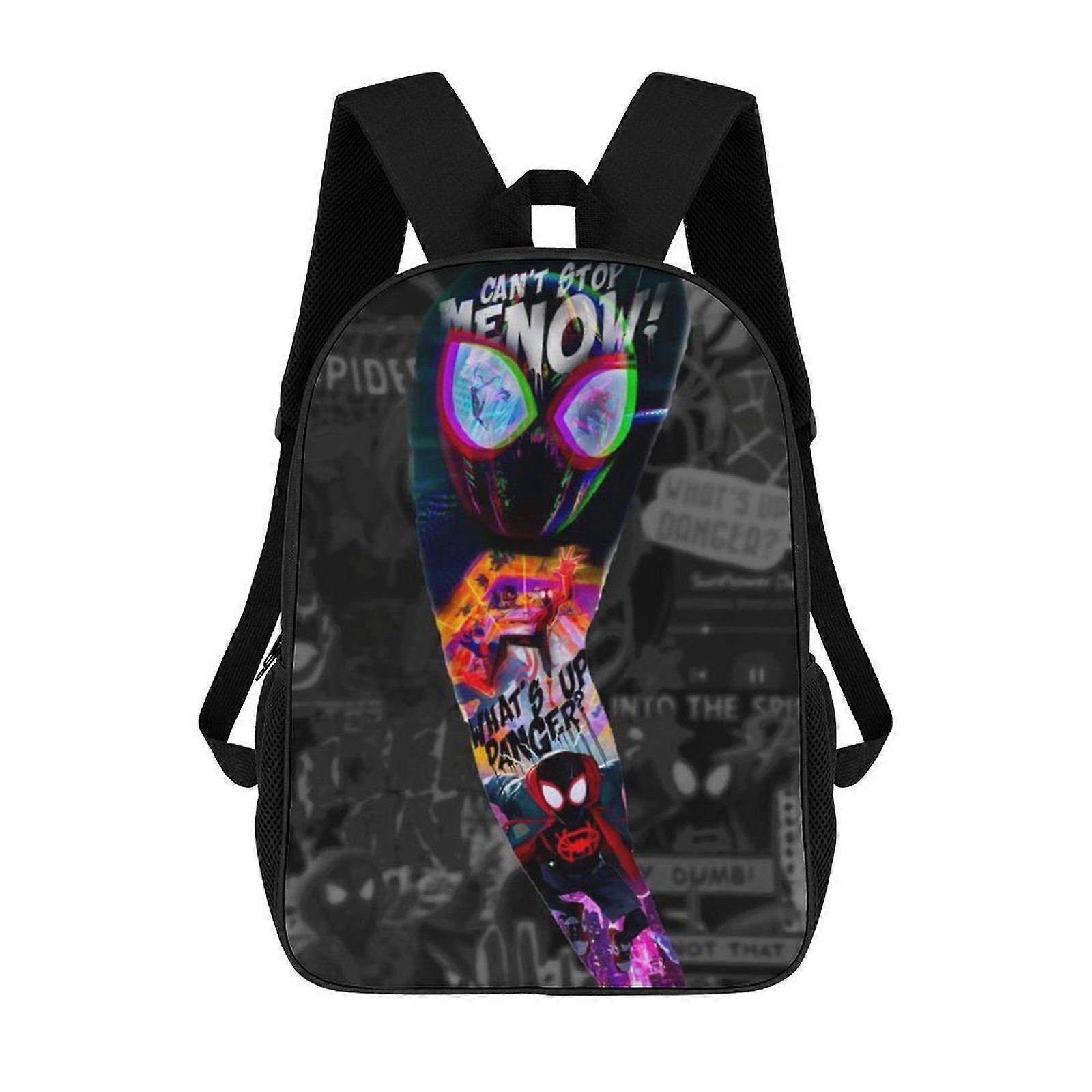 i2212 Miles Morales Backpack Shoulders DaypackBag Work Travel Classic Unisex Backpack kli2212