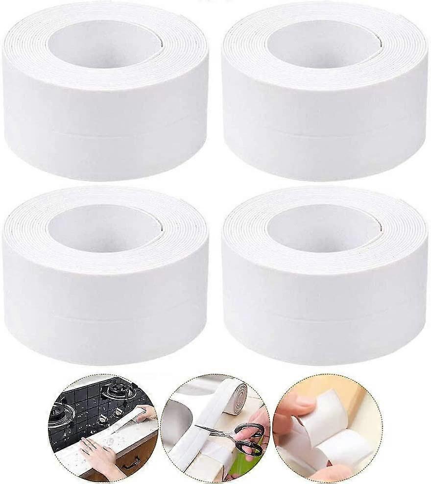 4つのPCの自己接着防水カビ抵抗性シーリングテープコークテープバスルーム