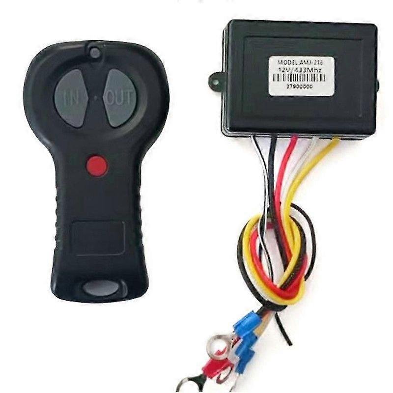 Winch Remote Controller Wireless Winch Remote Control Kit 12V for Vehicles