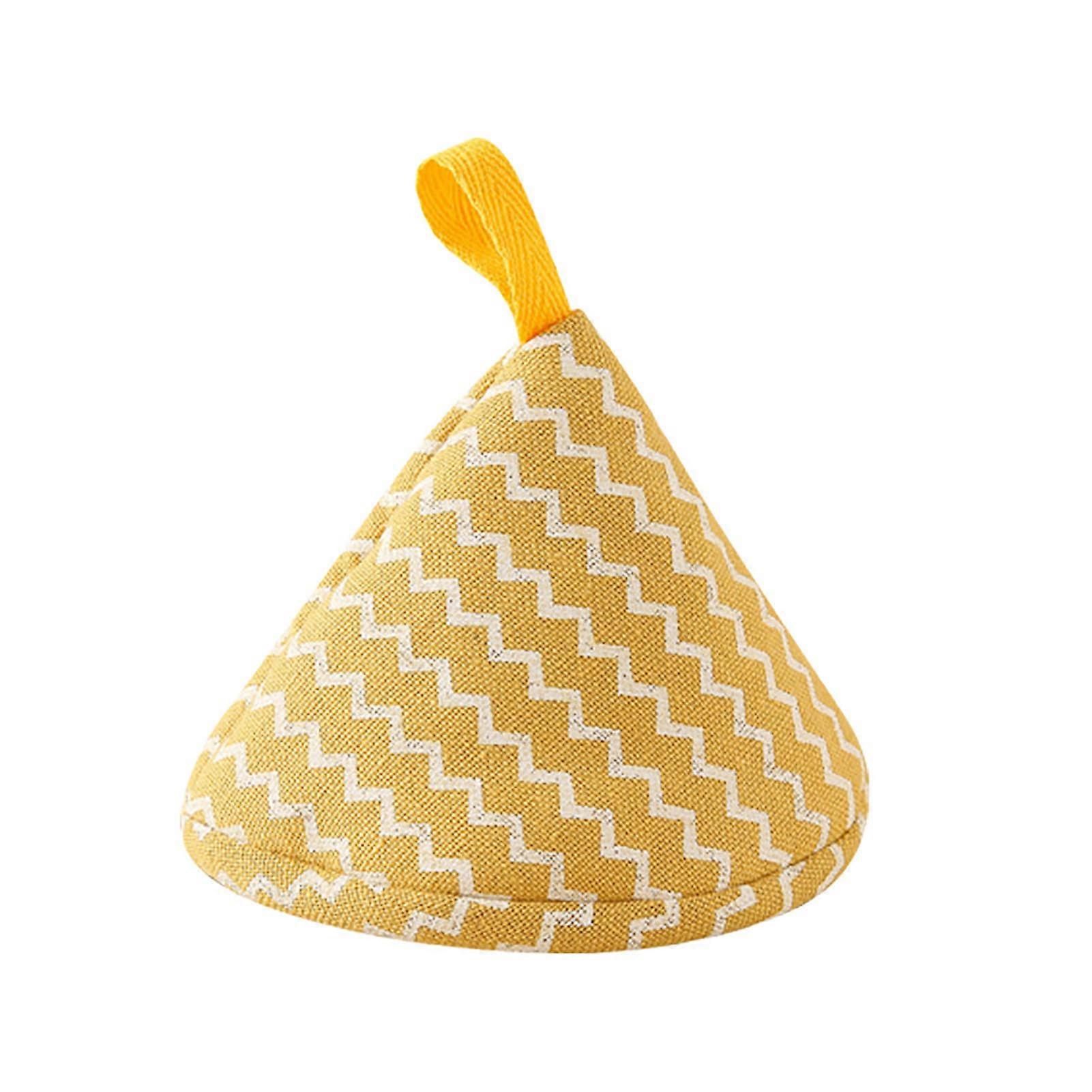 2Pcs Triangular Anti Scald Pot Cap Heat Resistant Versatile Cute Look Pot Handle Anti Scald Cap Gloves for Home Kitchen
