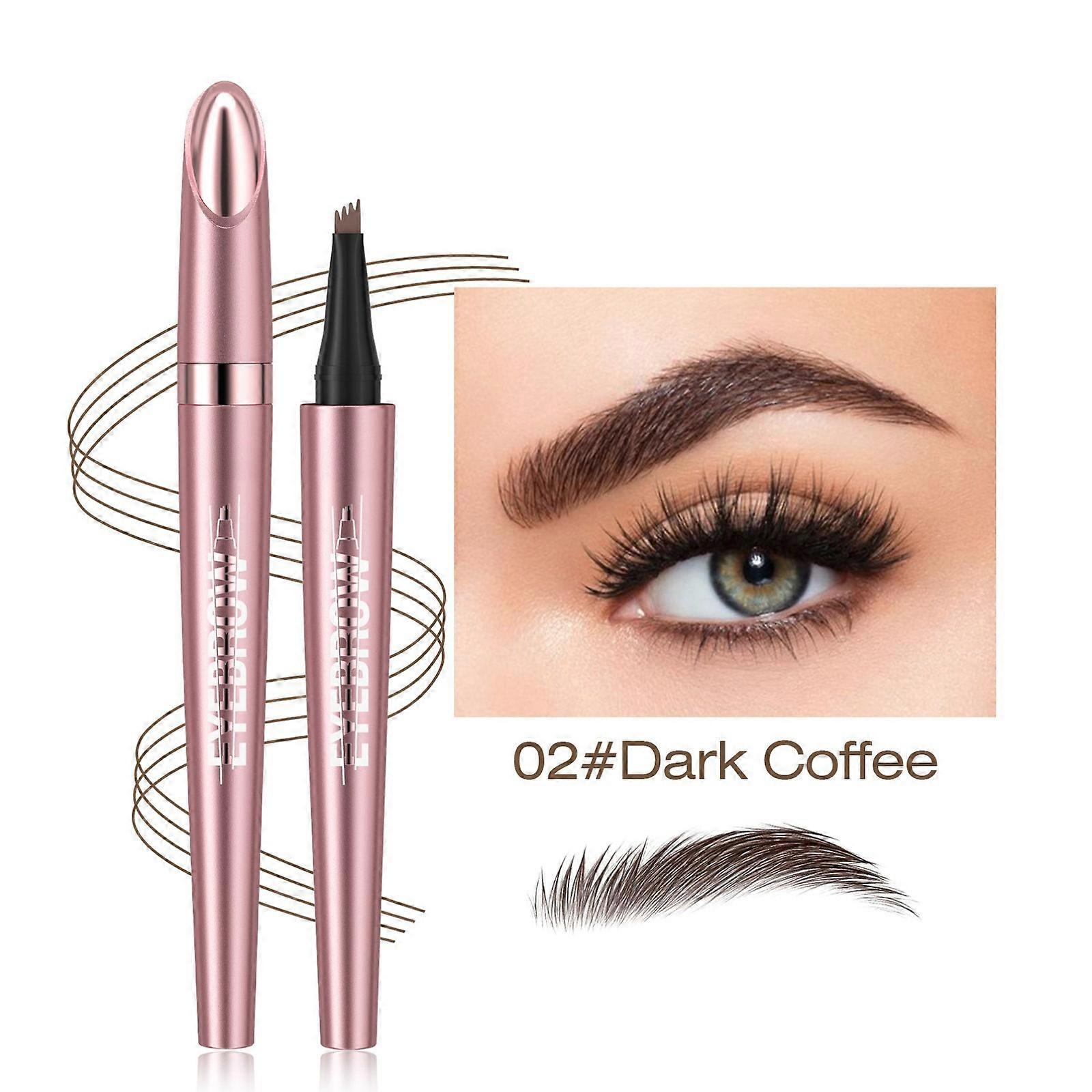 Crayon à sourcils Sourcil Microblading Stylo à sourcils Stylo à sourcils 4 points Stylo à sourcils Lift Snatch Sourcil Maquillage des yeux Preuve durable Naturel Sourcil Cheveux1ml PU6902